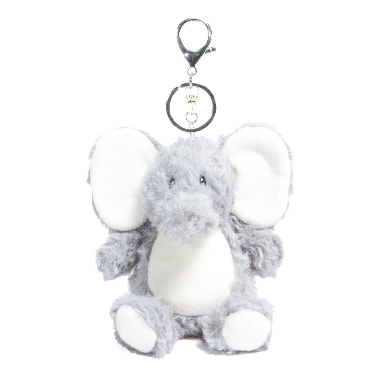 Elephant Plush Keyring