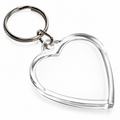 Heart Plastic Keyring