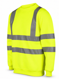 Hi-Vis Crew Neck Sweatshirts