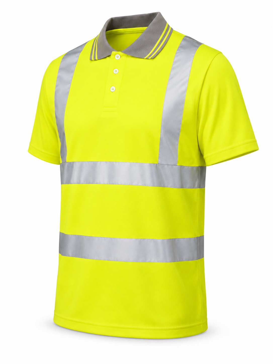 Hi-Vis Short Sleeved Polo T-Shirts