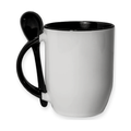 Two Tone Mug With Spoon
