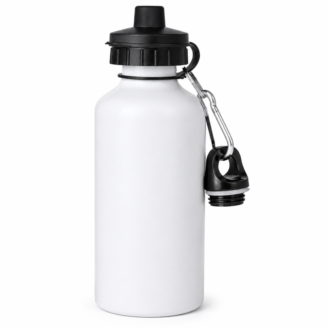 White Sports Bottle