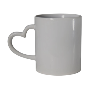 11oz Heart Handle Mug 