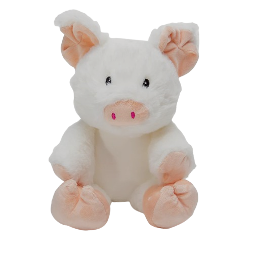 White Pig Plush Toy