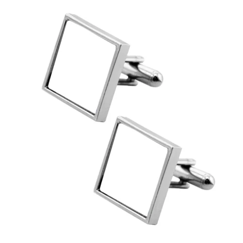 Colour: Silver, Shape: Square